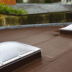 3 layer bitumen flat roof